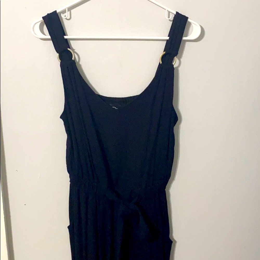 Black jumpsuit